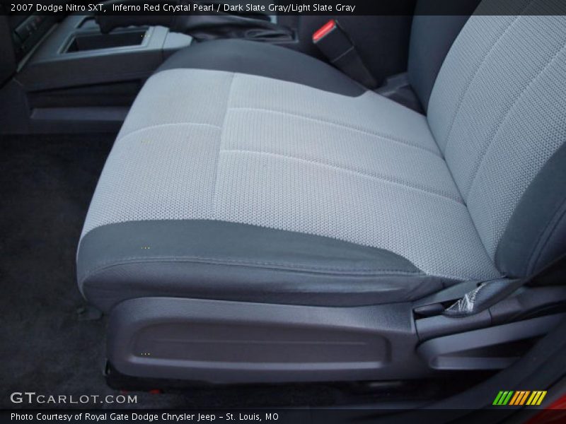 Inferno Red Crystal Pearl / Dark Slate Gray/Light Slate Gray 2007 Dodge Nitro SXT