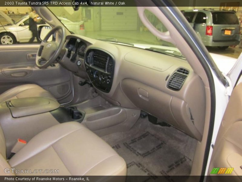 Natural White / Oak 2003 Toyota Tundra SR5 TRD Access Cab 4x4