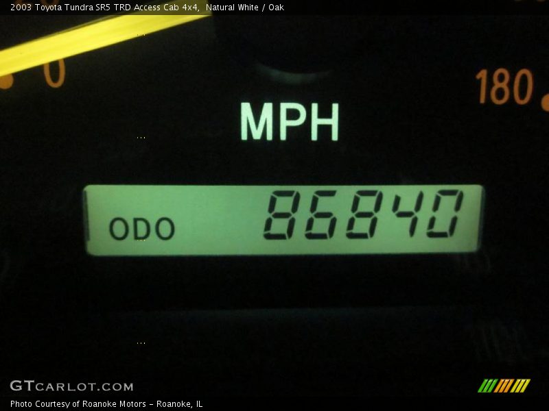 Natural White / Oak 2003 Toyota Tundra SR5 TRD Access Cab 4x4