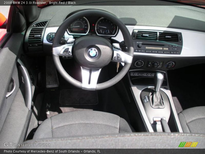 Bright Red / Black 2008 BMW Z4 3.0i Roadster