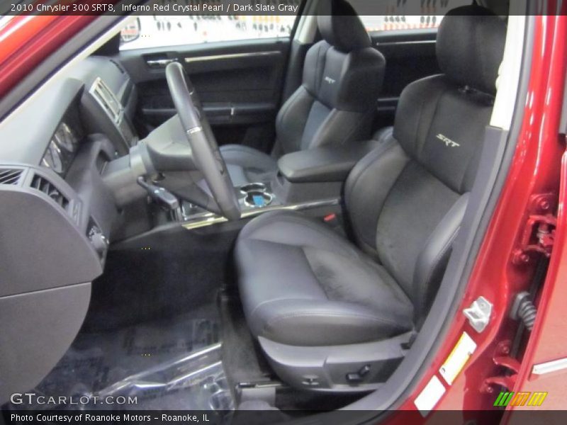  2010 300 SRT8 Dark Slate Gray Interior