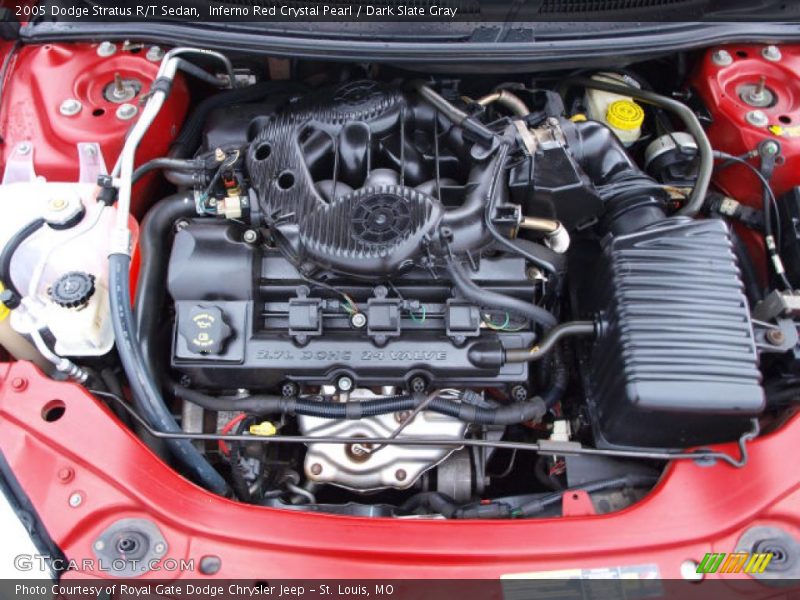  2005 Stratus R/T Sedan Engine - 2.7 Liter DOHC 24-Valve V6