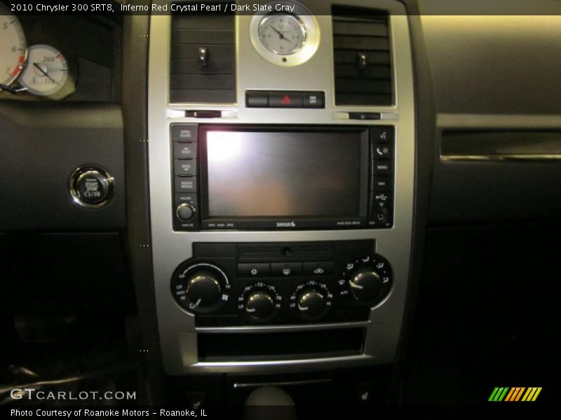 Inferno Red Crystal Pearl / Dark Slate Gray 2010 Chrysler 300 SRT8
