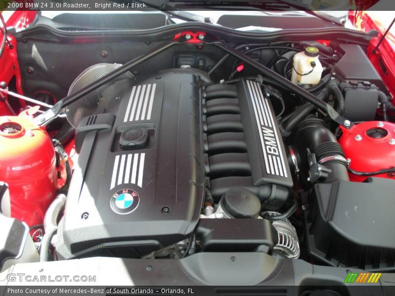 Bright Red / Black 2008 BMW Z4 3.0i Roadster