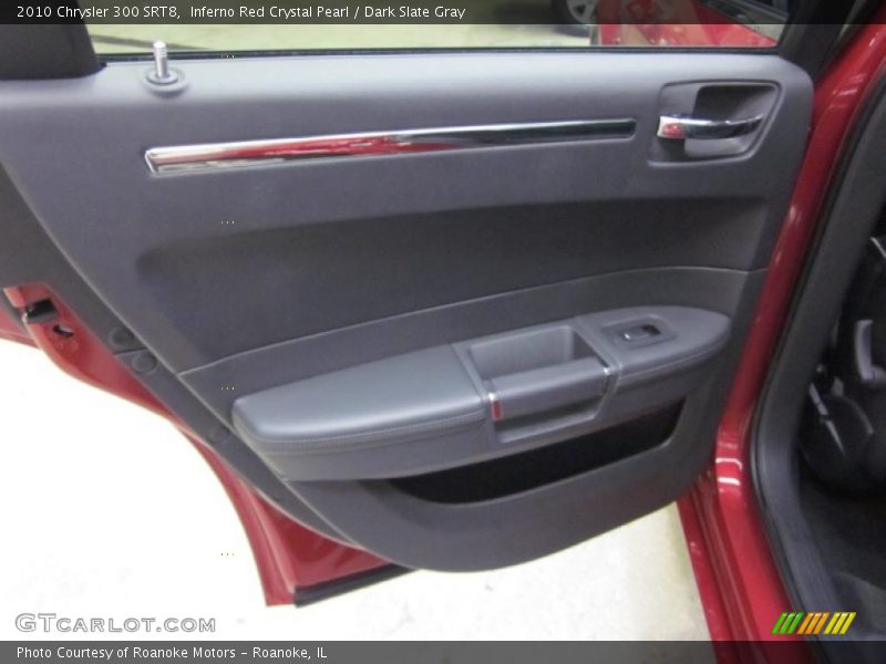 Inferno Red Crystal Pearl / Dark Slate Gray 2010 Chrysler 300 SRT8