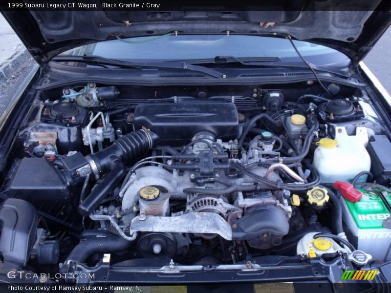  1999 Legacy GT Wagon Engine - 2.5 Liter DOHC 16-Valve Flat 4 Cylinder