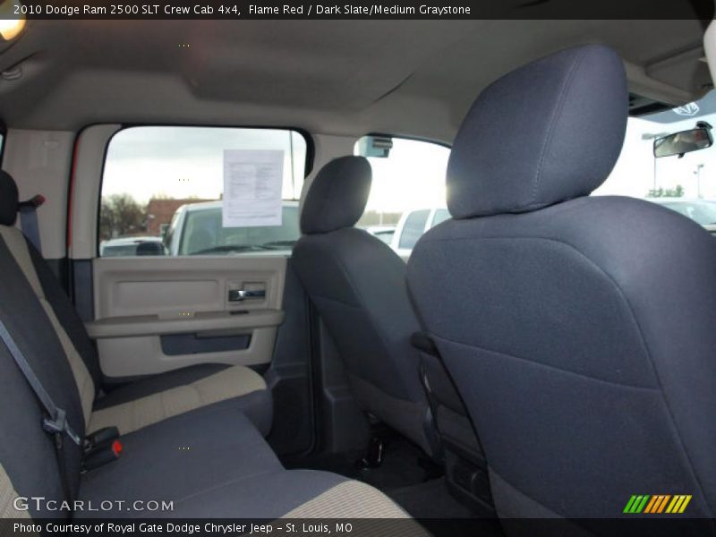 Flame Red / Dark Slate/Medium Graystone 2010 Dodge Ram 2500 SLT Crew Cab 4x4