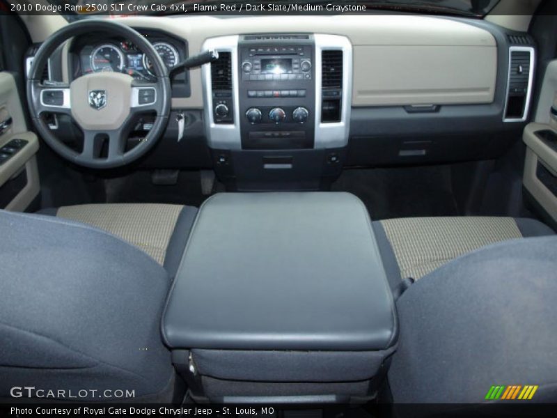 Flame Red / Dark Slate/Medium Graystone 2010 Dodge Ram 2500 SLT Crew Cab 4x4