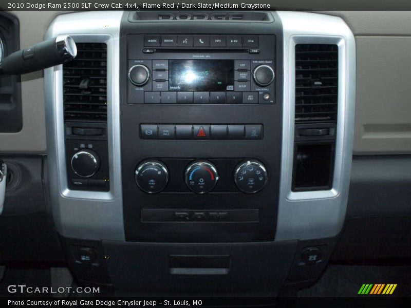 Flame Red / Dark Slate/Medium Graystone 2010 Dodge Ram 2500 SLT Crew Cab 4x4