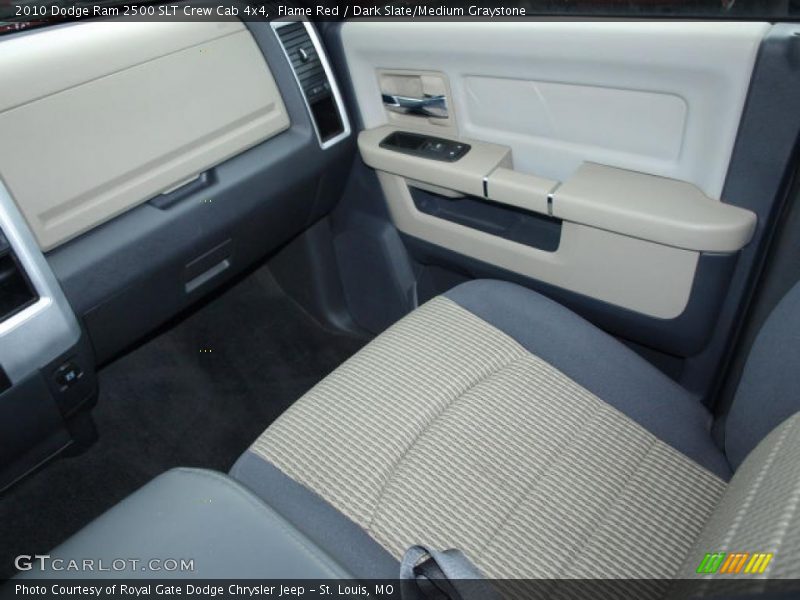 Flame Red / Dark Slate/Medium Graystone 2010 Dodge Ram 2500 SLT Crew Cab 4x4