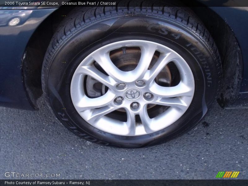 Oceanus Blue Pearl / Charcoal 2006 Toyota Solara SE Coupe