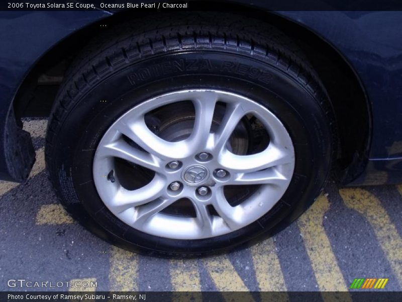 Oceanus Blue Pearl / Charcoal 2006 Toyota Solara SE Coupe