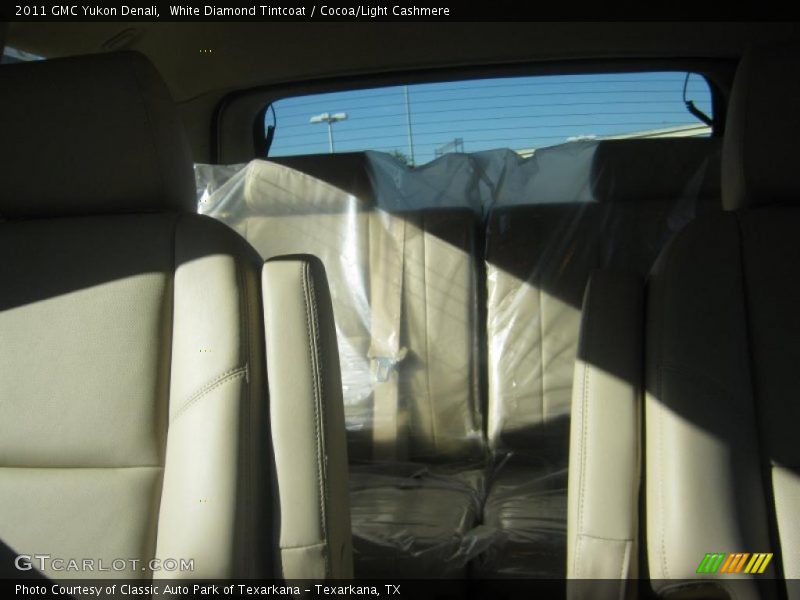 White Diamond Tintcoat / Cocoa/Light Cashmere 2011 GMC Yukon Denali