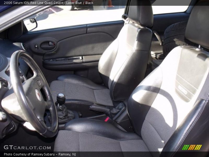  2006 ION Red Line Quad Coupe Black Interior