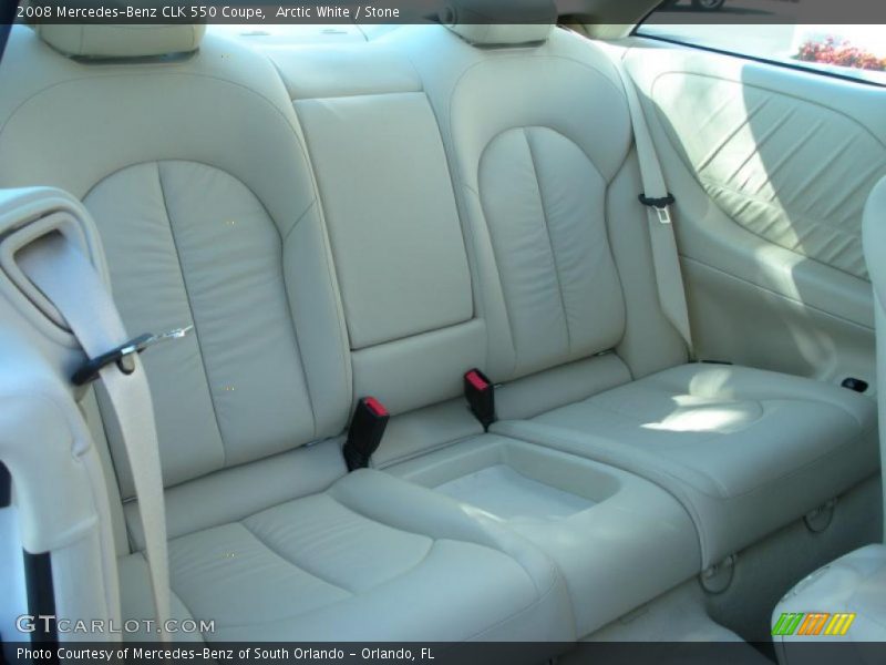  2008 CLK 550 Coupe Stone Interior