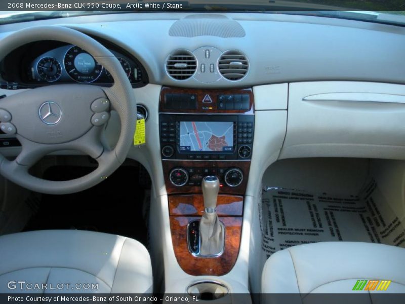 Dashboard of 2008 CLK 550 Coupe