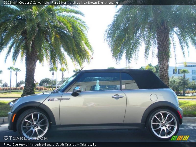  2008 Cooper S Convertible Pure Silver Metallic