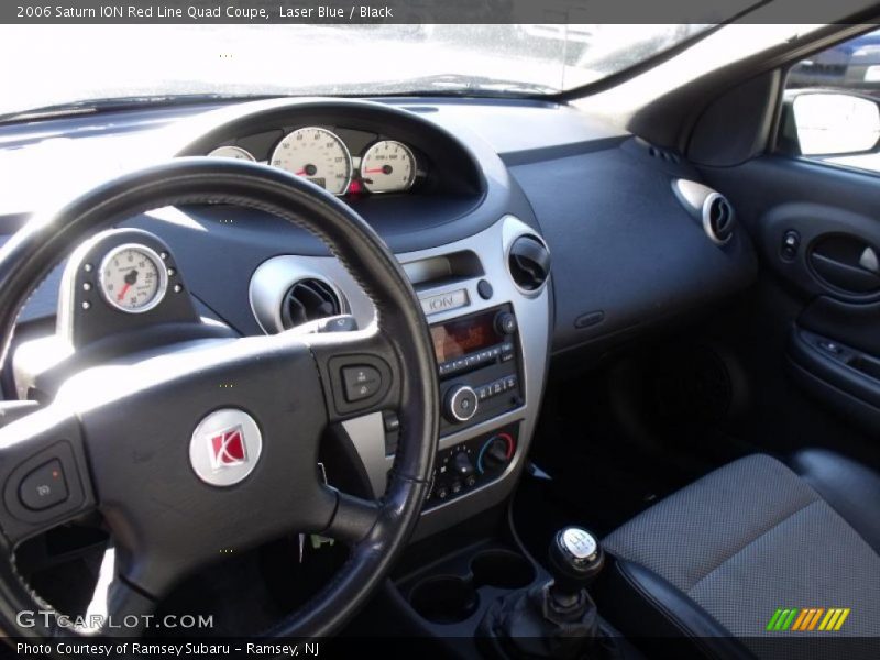  2006 ION Red Line Quad Coupe Black Interior