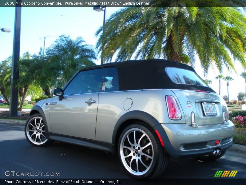  2008 Cooper S Convertible Pure Silver Metallic