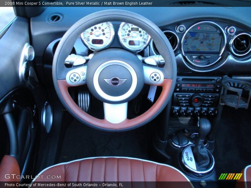 Dashboard of 2008 Cooper S Convertible