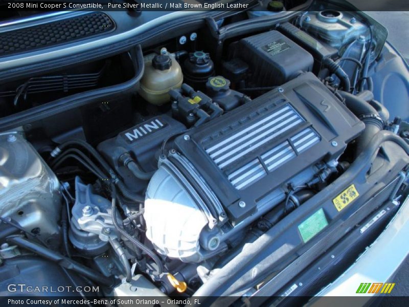  2008 Cooper S Convertible Engine - 1.6 Liter Supercharged SOHC 16V 4 Cylinder