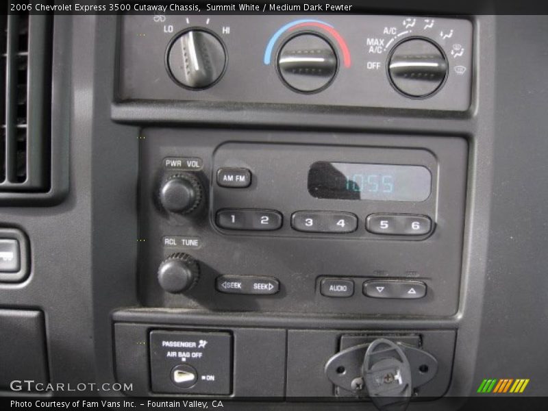 Summit White / Medium Dark Pewter 2006 Chevrolet Express 3500 Cutaway Chassis