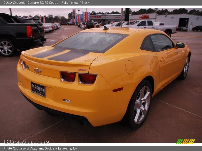 Rally Yellow / Black 2010 Chevrolet Camaro SS/RS Coupe