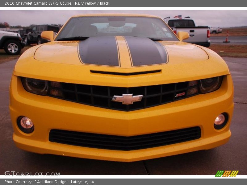 Rally Yellow / Black 2010 Chevrolet Camaro SS/RS Coupe