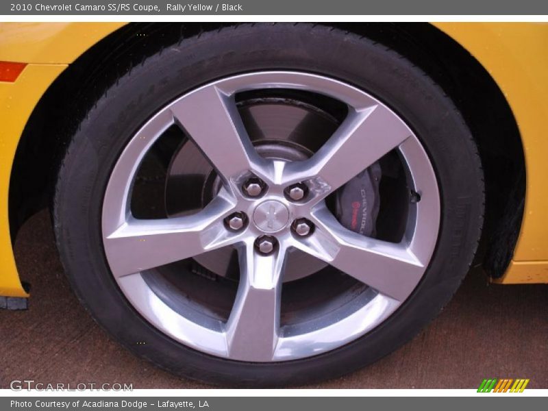 Rally Yellow / Black 2010 Chevrolet Camaro SS/RS Coupe
