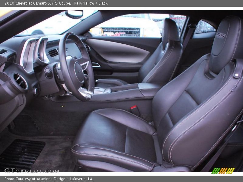 Rally Yellow / Black 2010 Chevrolet Camaro SS/RS Coupe