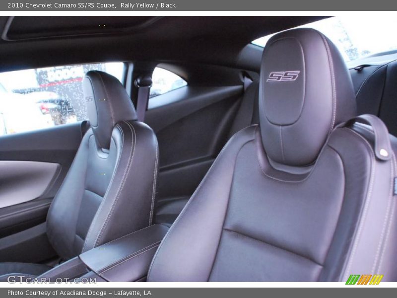 Rally Yellow / Black 2010 Chevrolet Camaro SS/RS Coupe