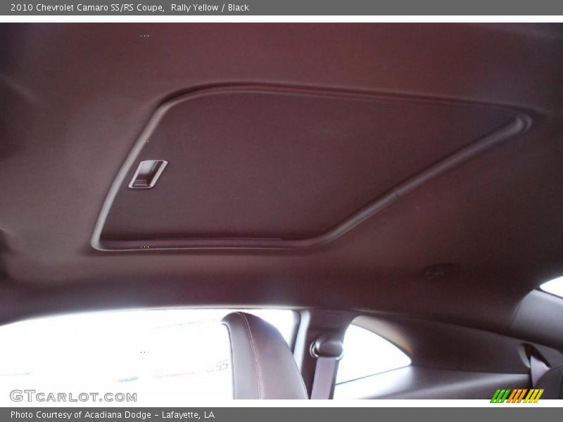 Rally Yellow / Black 2010 Chevrolet Camaro SS/RS Coupe