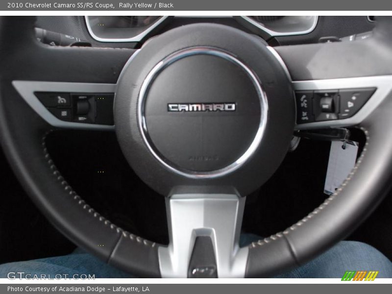 Rally Yellow / Black 2010 Chevrolet Camaro SS/RS Coupe