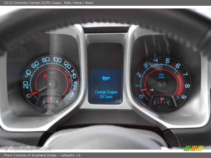 Rally Yellow / Black 2010 Chevrolet Camaro SS/RS Coupe