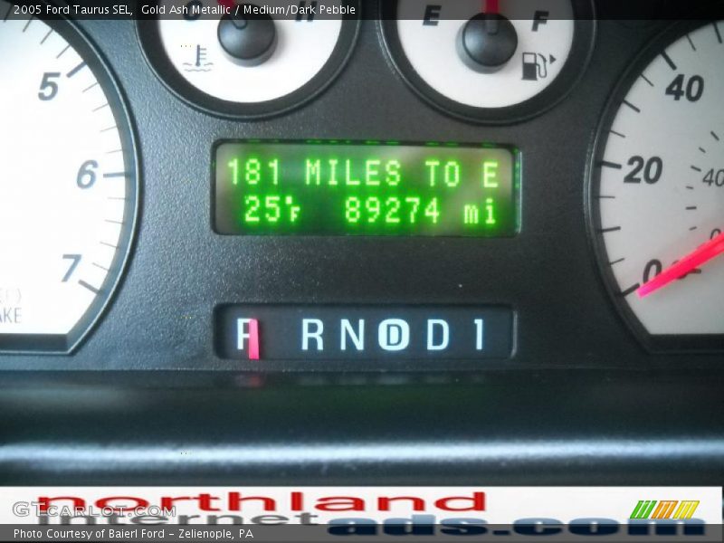 Gold Ash Metallic / Medium/Dark Pebble 2005 Ford Taurus SEL