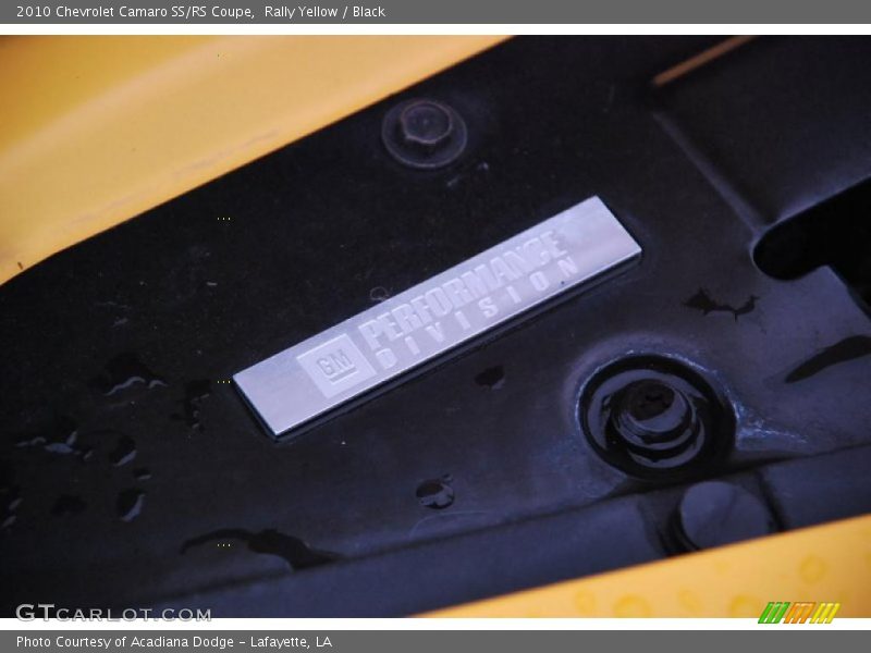 Rally Yellow / Black 2010 Chevrolet Camaro SS/RS Coupe