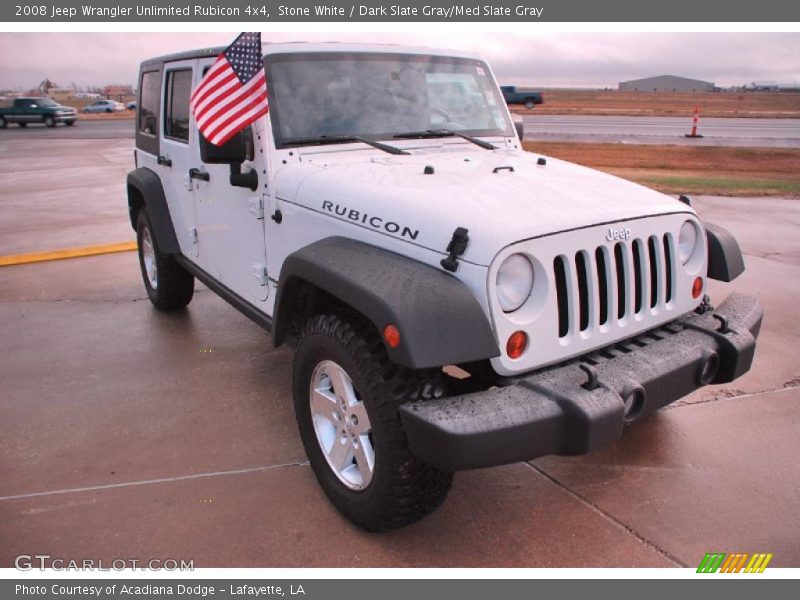  2008 Wrangler Unlimited Rubicon 4x4 Stone White