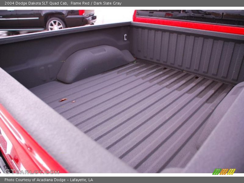 Flame Red / Dark Slate Gray 2004 Dodge Dakota SLT Quad Cab
