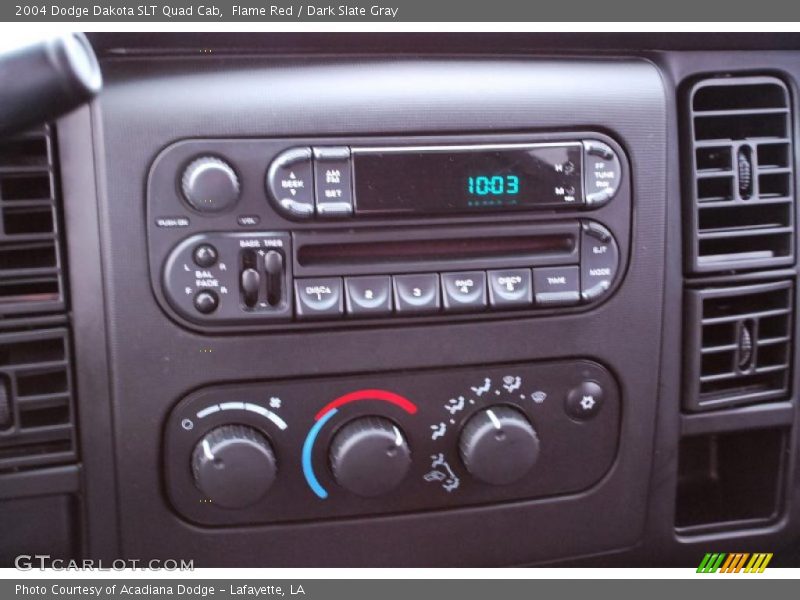 Controls of 2004 Dakota SLT Quad Cab