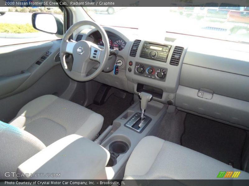 Radiant Silver / Graphite 2008 Nissan Frontier SE Crew Cab