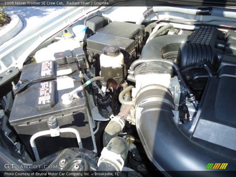 Radiant Silver / Graphite 2008 Nissan Frontier SE Crew Cab
