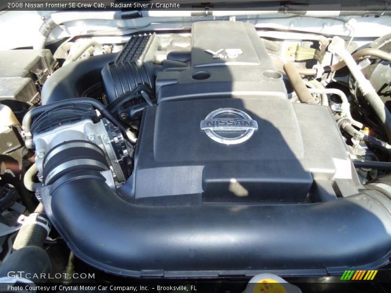 Radiant Silver / Graphite 2008 Nissan Frontier SE Crew Cab
