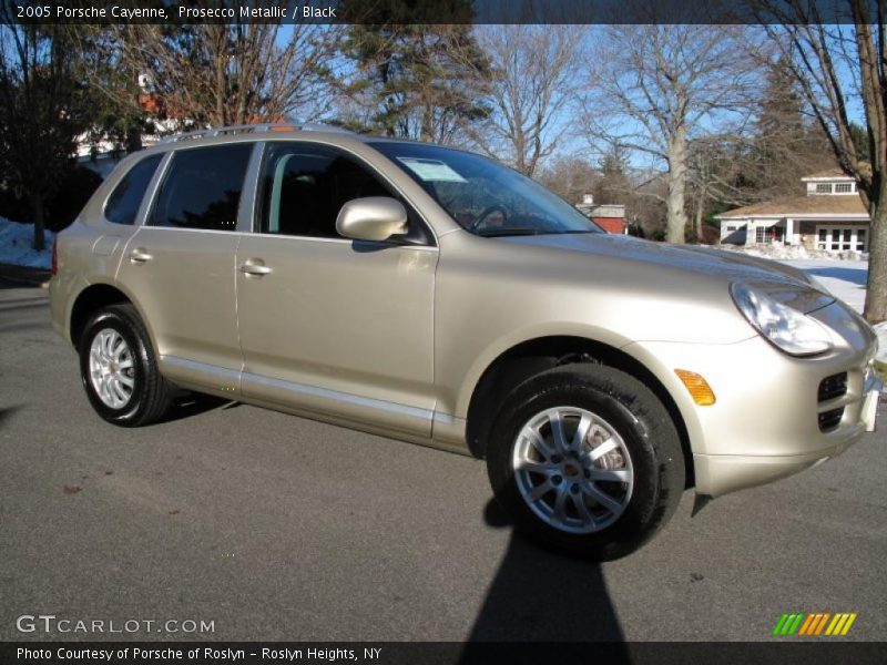 Prosecco Metallic / Black 2005 Porsche Cayenne