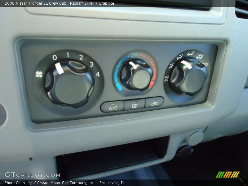 Radiant Silver / Graphite 2008 Nissan Frontier SE Crew Cab