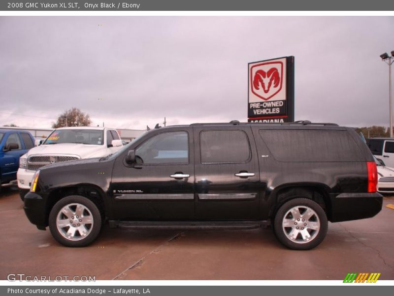 Onyx Black / Ebony 2008 GMC Yukon XL SLT