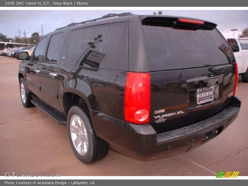 Onyx Black / Ebony 2008 GMC Yukon XL SLT