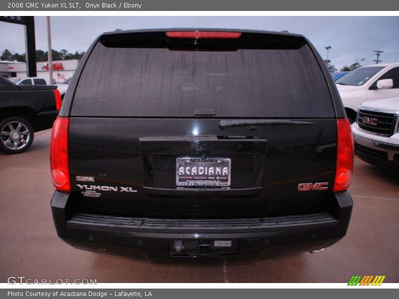Onyx Black / Ebony 2008 GMC Yukon XL SLT