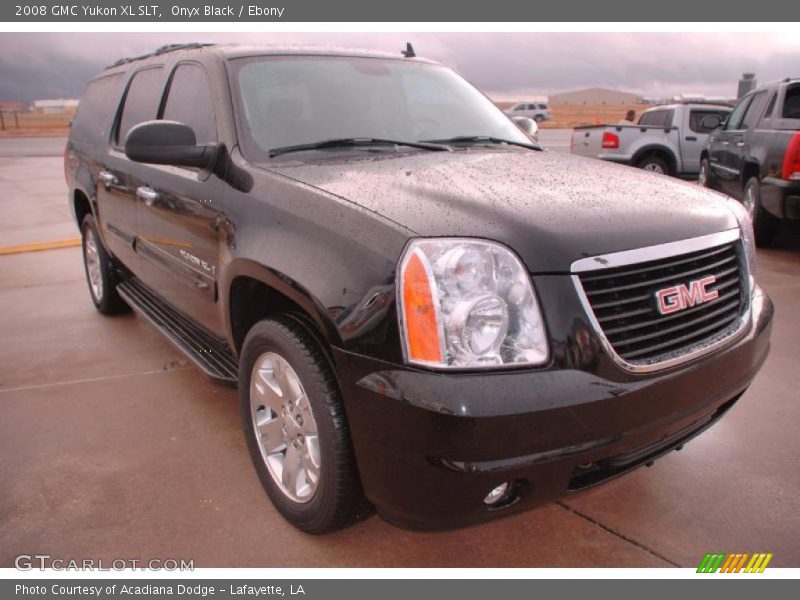 Onyx Black / Ebony 2008 GMC Yukon XL SLT