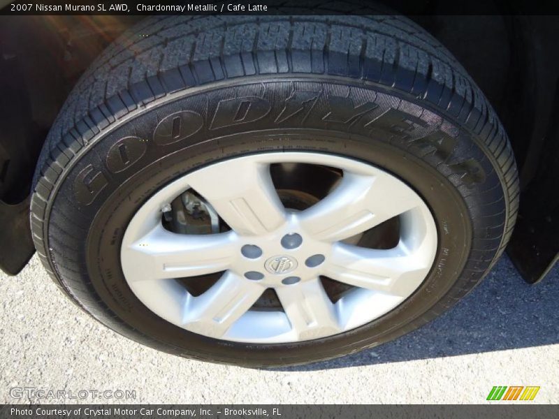 Chardonnay Metallic / Cafe Latte 2007 Nissan Murano SL AWD