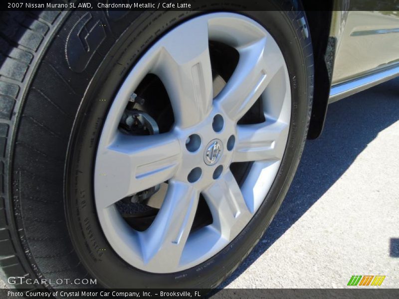 Chardonnay Metallic / Cafe Latte 2007 Nissan Murano SL AWD